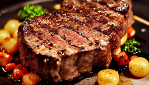 Como preparar um bife com água fervente